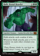 Hulk, Brutal Brawler (MSC-833)  - Commander: Marvel Super Heroes