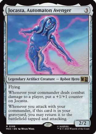Jocasta, Automaton Avenger (MSC-108)  - Commander: Marvel Super Heroes