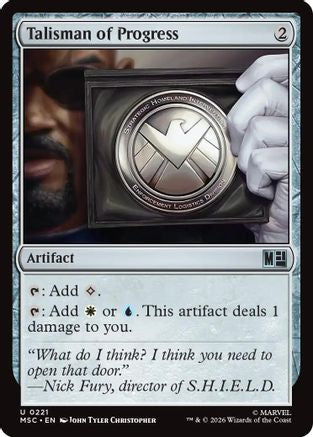 Talisman of Progress (MSC-221)  - Commander: Marvel Super Heroes