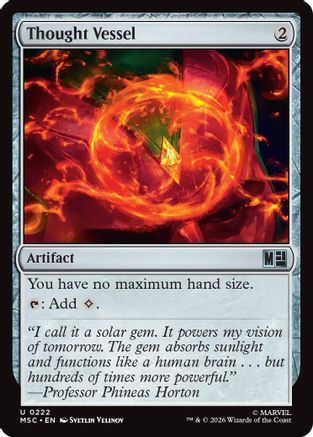 Thought Vessel (MSC-222)  - Commander: Marvel Super Heroes