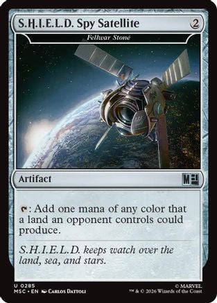 S.H.I.E.L.D. Spy Satellite - Fellwar Stone (MSC-285)  - Commander: Marvel Super Heroes