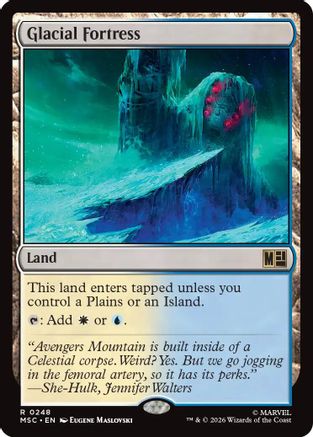 Glacial Fortress (MSC-248)  - Commander: Marvel Super Heroes