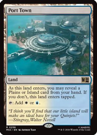 Port Town (MSC-256)  - Commander: Marvel Super Heroes