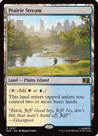 Prairie Stream (MSC-257)  - Commander: Marvel Super Heroes