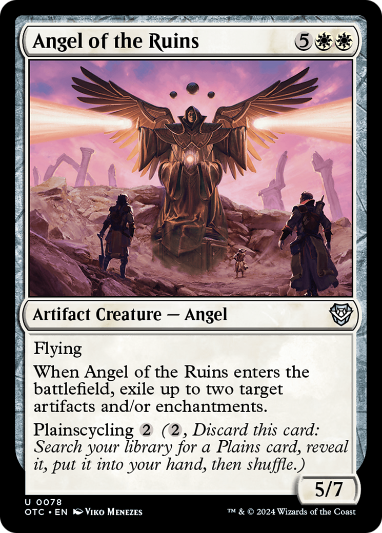 Angel of the Ruins (OTC-078)  - Outlaws of Thunder Junction Commander
