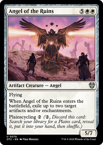 Angel of the Ruins (OTC-078)  - Outlaws of Thunder Junction Commander