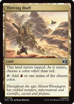 Thriving Bluff (MSC-578)  - Commander: Marvel Super Heroes