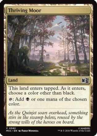Thriving Moor (MSC-582)  Foil - Commander: Marvel Super Heroes