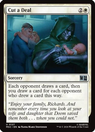 Cut a Deal (MSC-127)  - Commander: Marvel Super Heroes