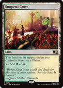 Sunpetal Grove (Surge Foil) (MSC-272)  Foil - Commander: Marvel Super Heroes