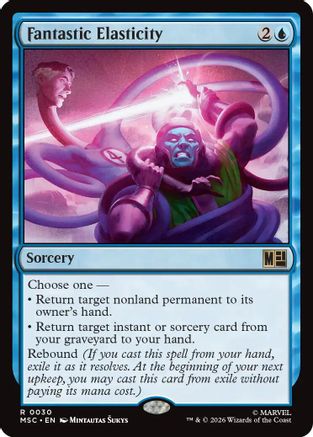 Fantastic Elasticity (MSC-030)  - Commander: Marvel Super Heroes