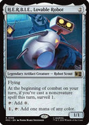 H.E.R.B.I.E., Lovable Robot (Surge Foil) (MSC-106)  Foil - Commander: Marvel Super Heroes