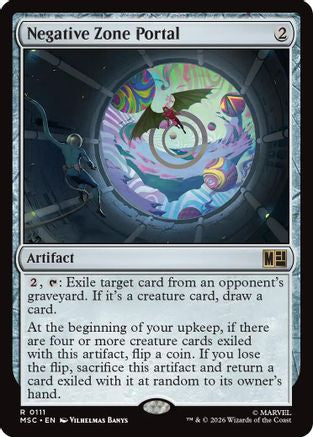 Negative Zone Portal (MSC-111)  - Commander: Marvel Super Heroes