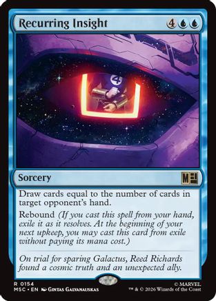 Recurring Insight (MSC-154)  - Commander: Marvel Super Heroes