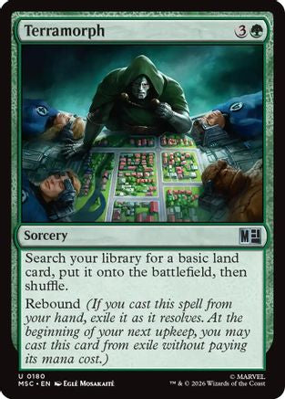 Terramorph (MSC-180)  - Commander: Marvel Super Heroes