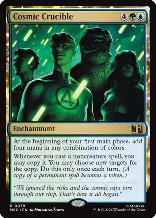 Cosmic Crucible (MSC-079)  - Commander: Marvel Super Heroes
