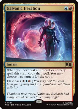 Galvanic Iteration (MSC-184)  - Commander: Marvel Super Heroes