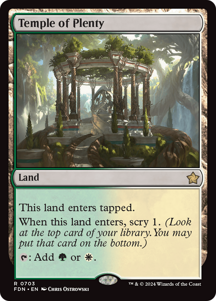 Temple of Plenty (FDN-703)  - Foundations