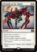 Methods of the Mighty (Surge Foil) (MSC-021)  Foil - Commander: Marvel Super Heroes