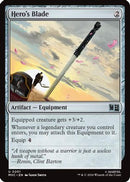Hero's Blade (Surge Foil) (MSC-201)  Foil - Commander: Marvel Super Heroes