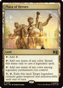 Plaza of Heroes (Surge Foil) (MSC-255)  Foil - Commander: Marvel Super Heroes