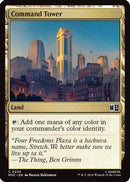 Command Tower (0234) (Surge Foil) (MSC-234)  Foil - Commander: Marvel Super Heroes