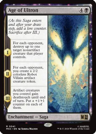 Age of Ultron (MSC-041)  - Commander: Marvel Super Heroes