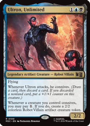 Ultron, Unlimited (MSC-100)  - Commander: Marvel Super Heroes