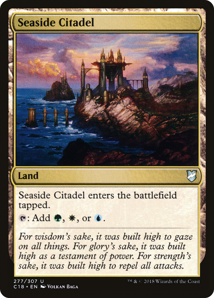 Seaside Citadel (C18-277)  - Commander 2018