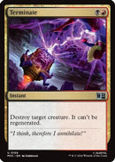 Terminate (Surge Foil) (MSC-189)  Foil - Commander: Marvel Super Heroes