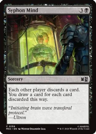 Syphon Mind (MSC-159)  - Commander: Marvel Super Heroes