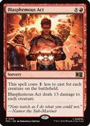 Blasphemous Act (Surge Foil) (MSC-163)  Foil - Commander: Marvel Super Heroes