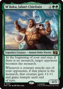 M'Baku, Jabari Chieftain (MSC-067)  - Commander: Marvel Super Heroes