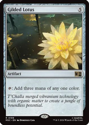 Gilded Lotus (MSC-199)  - Commander: Marvel Super Heroes