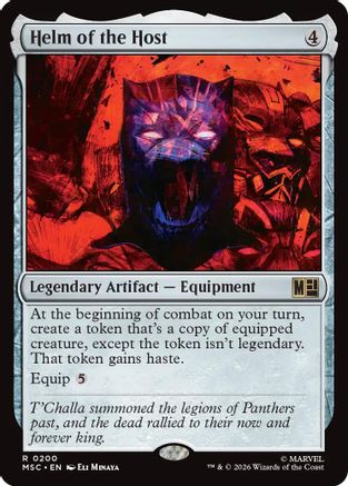 Helm of the Host (MSC-200)  - Commander: Marvel Super Heroes