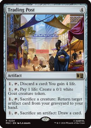 Trading Post (MSC-224)  - Commander: Marvel Super Heroes