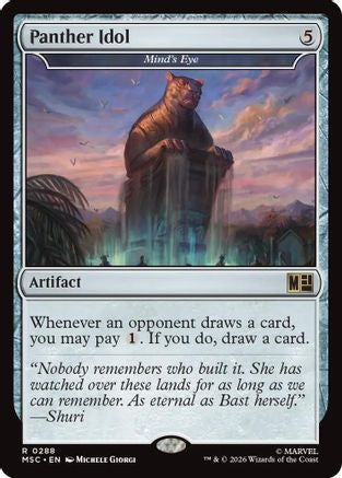 Panther Idol - Mind's Eye (MSC-288)  - Commander: Marvel Super Heroes