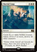 Martial Coup (Surge Foil) (MSC-138)  Foil - Commander: Marvel Super Heroes