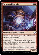 Storm-Kiln Artist (CMM-260)  Foil - Commander Masters