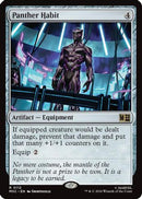 Panther Habit (Surge Foil) (MSC-112)  Foil - Commander: Marvel Super Heroes