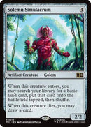 Solemn Simulacrum (Surge Foil) (MSC-215)  Foil - Commander: Marvel Super Heroes