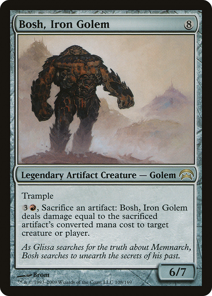 Bosh, Iron Golem (HOP-108)  - Planechase