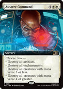 Austere Command (Extended Art) (MSC-294)  Foil - Commander: Marvel Super Heroes