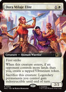 Dora Milaje Elite (Extended Art) (MSC-302)  Foil - Commander: Marvel Super Heroes