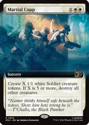 Martial Coup (Extended Art) (MSC-314)  Foil - Commander: Marvel Super Heroes