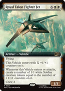 Royal Talon Fighter Jet (Extended Art) (MSC-321)  Foil - Commander: Marvel Super Heroes