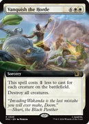 Vanquish the Horde (Extended Art) (MSC-325)  Foil - Commander: Marvel Super Heroes