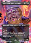 M.O.D.O.K., Evil Intellect (Borderless) (MSC-509)  Foil - Commander: Marvel Super Heroes