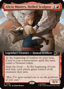 Alicia Masters, Skilled Sculptor (Extended Art) (MSC-356)  Foil - Commander: Marvel Super Heroes