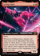 Living Laser (Extended Art) (MSC-366)  Foil - Commander: Marvel Super Heroes